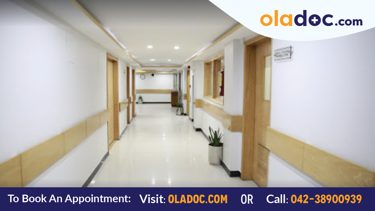 Lobby at Dr Ziauddin Hospital Karachi